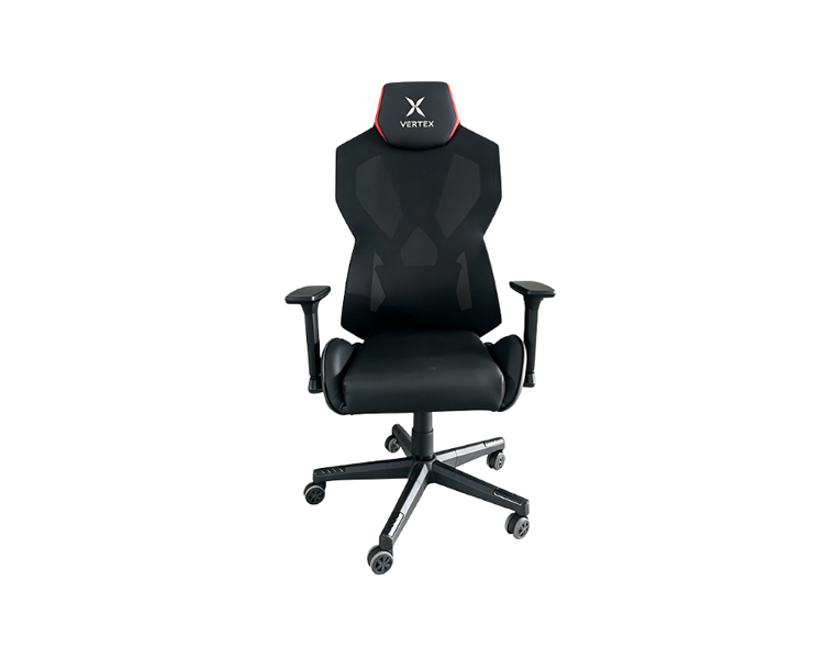 Gaming Chair: Vertex CyberNova Gaming Chair With RGB light Black Mesh